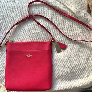 COACH PINK KIT MESSENGER CROSSBODY